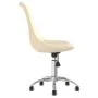 Swivel dining chairs 2 units cream fabric by vidaXL, dining chairs - Ref: Foro24-338359, Price: 129,40 €, Discount: %