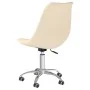 Swivel dining chairs 2 units cream fabric by vidaXL, dining chairs - Ref: Foro24-338359, Price: 129,40 €, Discount: %
