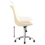 Drehbare Esszimmerstühle, 2 Einheiten, cremefarbener Stoff von vidaXL, Essstühle - Ref: Foro24-338359, Preis: 131,18 €, Rabat...