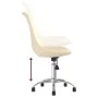 Swivel dining chairs 2 units cream fabric by vidaXL, dining chairs - Ref: Foro24-338359, Price: 129,40 €, Discount: %