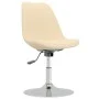 Swivel dining chairs 4 units cream fabric by vidaXL, dining chairs - Ref: Foro24-338337, Price: 254,35 €, Discount: %