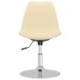 Swivel dining chairs 4 units cream fabric by vidaXL, dining chairs - Ref: Foro24-338337, Price: 254,35 €, Discount: %
