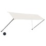 Cremefarbene, einziehbare Markise mit LED 350x150 cm von vidaXL, Markisen - Ref: Foro24-145926, Preis: 64,40 €, Rabatt: %