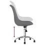 Swivel dining chairs 2 units light gray fabric by vidaXL, dining chairs - Ref: Foro24-338341, Price: 114,12 €, Discount: %