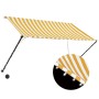 Einziehbare Markise mit gelber und weißer LED 250x150 cm von vidaXL, Markisen - Ref: Foro24-145910, Preis: 55,56 €, Rabatt: %