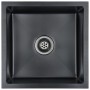 Fregadero de cocina hecho a mano acero inoxidable negro de vidaXL, Fregaderos - Ref: Foro24-145083, Precio: 78,71 €, Descuent...