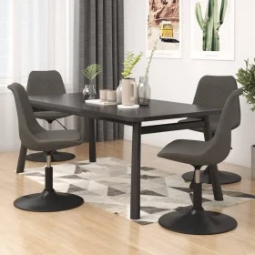 Swivel dining chairs 4 units dark gray velvet by vidaXL, dining chairs - Ref: Foro24-338373, Price: 298,11 €, Discount: %