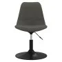 Drehbare Esszimmerstühle, 4 Einheiten, dunkelgrauer Samt von vidaXL, Essstühle - Ref: Foro24-338373, Preis: 298,11 €, Rabatt: %