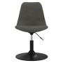 Drehbare Esszimmerstühle, 4 Einheiten, dunkelgrauer Samt von vidaXL, Essstühle - Ref: Foro24-338373, Preis: 302,98 €, Rabatt: %