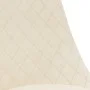 Drehbare Esszimmerstühle, 4 Einheiten, cremefarbener Samt von vidaXL, Essstühle - Ref: Foro24-338389, Preis: 288,13 €, Rabatt: %