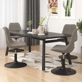 Sillas de comedor giratorias 4 unidades terciopelo gris claro by vidaXL, dining chairs - Ref: Foro24-338391, Price: 266,68 €,...