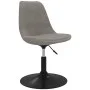 Sillas de comedor giratorias 4 unidades terciopelo gris claro de vidaXL, Sillas de comedor - Ref: Foro24-338391, Precio: 266,...