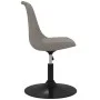 Drehbare Esszimmerstühle, 4 Stück, hellgraues Samtgewebe. von vidaXL, Essstühle - Ref: Foro24-338391, Preis: 266,66 €, Rabatt: %