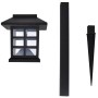 Solarlampen-Set 12 Einheiten mit Pfählen 8,6x8,6x38 cm von vidaXL, Außenbeleuchtung - Ref: Foro24-41161, Preis: 51,87 €, Raba...