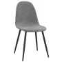 Drehbare Esszimmerstühle, 6 Stück, hellgrauer Samt von vidaXL, Essstühle - Ref: Foro24-3082881, Preis: 278,72 €, Rabatt: %