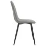 Drehbare Esszimmerstühle, 6 Stück, hellgrauer Samt von vidaXL, Essstühle - Ref: Foro24-3082881, Preis: 278,72 €, Rabatt: %