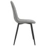 Drehbare Esszimmerstühle, 6 Stück, hellgrauer Samt von vidaXL, Essstühle - Ref: Foro24-3082881, Preis: 282,89 €, Rabatt: %