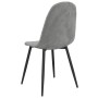 Drehbare Esszimmerstühle, 6 Stück, hellgrauer Samt von vidaXL, Essstühle - Ref: Foro24-3082881, Preis: 282,89 €, Rabatt: %
