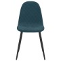 Esszimmerstühle 6 Einheiten aus blauem Samt von vidaXL, Essstühle - Ref: Foro24-3082880, Preis: 337,93 €, Rabatt: %