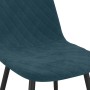 Esszimmerstühle 6 Einheiten aus blauem Samt von vidaXL, Essstühle - Ref: Foro24-3082880, Preis: 337,93 €, Rabatt: %