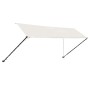 Retractable awning with LED cream color 400x150 cm by vidaXL, Awnings - Ref: Foro24-145927, Price: 69,13 €, Discount: %