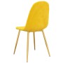 Esszimmerstühle 6 Stück senfgelber Samt von vidaXL, Essstühle - Ref: Foro24-3082877, Preis: 329,77 €, Rabatt: %