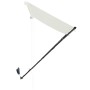 Einziehbare Markise mit LED-Cremefarbe 400x150 cm von vidaXL, Markisen - Ref: Foro24-145927, Preis: 69,13 €, Rabatt: %