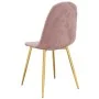 Dining chairs 6 units pink velvet by vidaXL, dining chairs - Ref: Foro24-3082874, Price: 336,34 €, Discount: %
