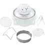Halogen-Konvektionsofen mit Verlängerungsring 1400 W 17 L von vidaXL, Öfen - Ref: Foro24-50652, Preis: 84,63 €, Rabatt: %