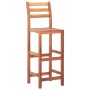 Küchenstühle 4 Einheiten aus massivem Akazienholz von vidaXL, Küchenhocker - Ref: Foro24-46315, Preis: 206,18 €, Rabatt: %