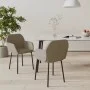 Esszimmerstühle 2 Einheiten hellgrauer Samt von vidaXL, Essstühle - Ref: Foro24-344701, Preis: 101,24 €, Rabatt: %