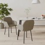 Esszimmerstühle 2 Einheiten hellgrauer Samt von vidaXL, Essstühle - Ref: Foro24-344701, Preis: 102,67 €, Rabatt: %