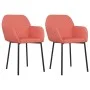 Esszimmerstühle, 2 Stück, rosa Samt von vidaXL, Essstühle - Ref: Foro24-344705, Preis: 135,47 €, Rabatt: %