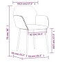 Esszimmerstühle, 2 Stück, rosa Samt von vidaXL, Essstühle - Ref: Foro24-344705, Preis: 137,98 €, Rabatt: %