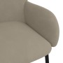 Esszimmerstühle 2 Einheiten hellgrauer Samt von vidaXL, Essstühle - Ref: Foro24-344763, Preis: 124,30 €, Rabatt: %