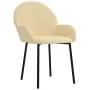 Esszimmerstühle, 2 Stück, cremefarbenes Samtgewebe von vidaXL, Essstühle - Ref: Foro24-344772, Preis: 105,78 €, Rabatt: %