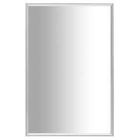 Espejo plateado 60x40 cm