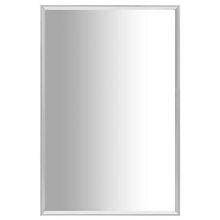 Espejo plateado 60x40 cm