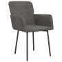 Sillas de comedor 2 unidades terciopelo gris oscuro de vidaXL, Sillas de comedor - Ref: Foro24-344780, Precio: 156,16 €, Desc...