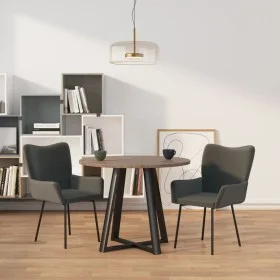 Esszimmerstühle 2 Einheiten dunkelgrauer Samt von vidaXL, Essstühle - Ref: Foro24-344887, Preis: 110,52 €, Rabatt: %