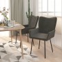 Esszimmerstühle 2 Einheiten dunkelgrauer Samt von vidaXL, Essstühle - Ref: Foro24-344887, Preis: 112,20 €, Rabatt: %