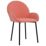 Sillas de comedor 2 unidades terciopelo rosa de vidaXL, Sillas de comedor - Ref: Foro24-344767, Precio: 135,75 €, Descuento: %
