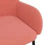 Sillas de comedor 2 unidades terciopelo rosa de vidaXL, Sillas de comedor - Ref: Foro24-344767, Precio: 135,75 €, Descuento: %