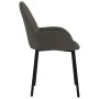 Esszimmerstühle, 2 Stück, dunkelgraues Samtgewebe. von vidaXL, Essstühle - Ref: Foro24-344764, Preis: 106,94 €, Rabatt: %