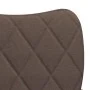 Dining chairs 2 units taupe gray fabric by vidaXL, dining chairs - Ref: Foro24-344838, Price: 112,20 €, Discount: %