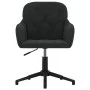 Drehbare Esszimmerstühle, 2 Stück, schwarzer Samt von vidaXL, Essstühle - Ref: Foro24-3103383, Preis: 171,71 €, Rabatt: %