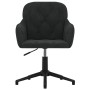 Drehbare Esszimmerstühle, 2 Stück, schwarzer Samt von vidaXL, Essstühle - Ref: Foro24-3103383, Preis: 174,93 €, Rabatt: %