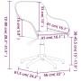 Drehbare Esszimmerstühle, 2 Stück, schwarzer Samt von vidaXL, Essstühle - Ref: Foro24-3103383, Preis: 174,93 €, Rabatt: %