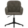 Drehbare Esszimmerstühle, 2 Einheiten, dunkelgrauer Samt von vidaXL, Essstühle - Ref: Foro24-3103378, Preis: 159,91 €, Rabatt: %