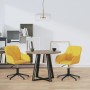 Sillas de comedor giratorias 2 uds terciopelo amarillo de vidaXL, Sillas de comedor - Ref: Foro24-3103384, Precio: 151,53 €, ...